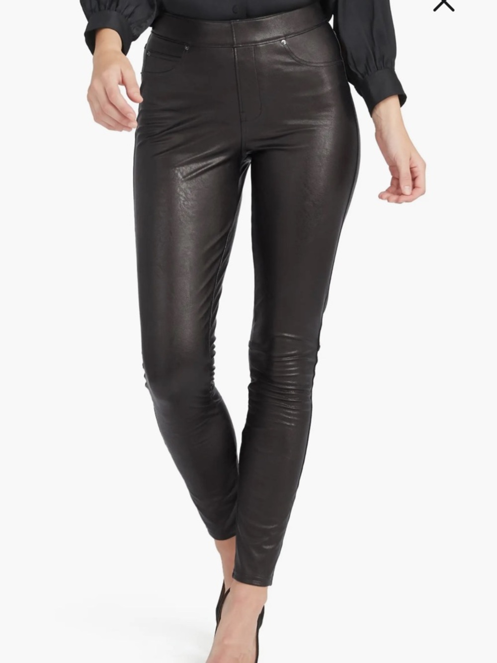 Spanx Leather-Like Ankle Skinny
Pant